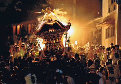 川勾神社の例大祭